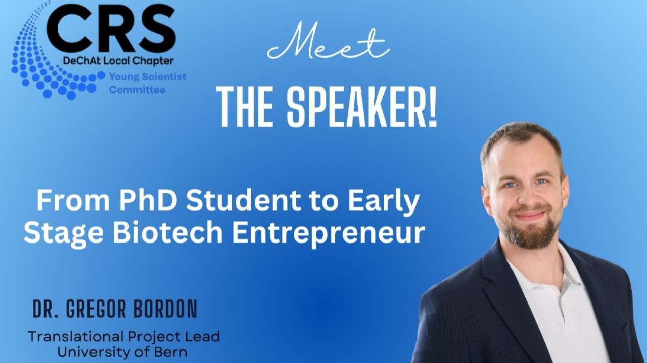 From PhD Student to Early Stage Biotech Entrepreneur