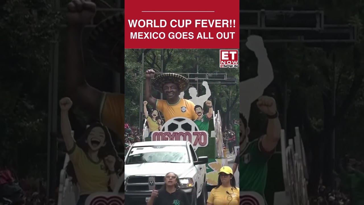 Mexico City Turns Into A World Cup Carnival As 2026 Fever Takes Over The Streets #shorts #worldcup