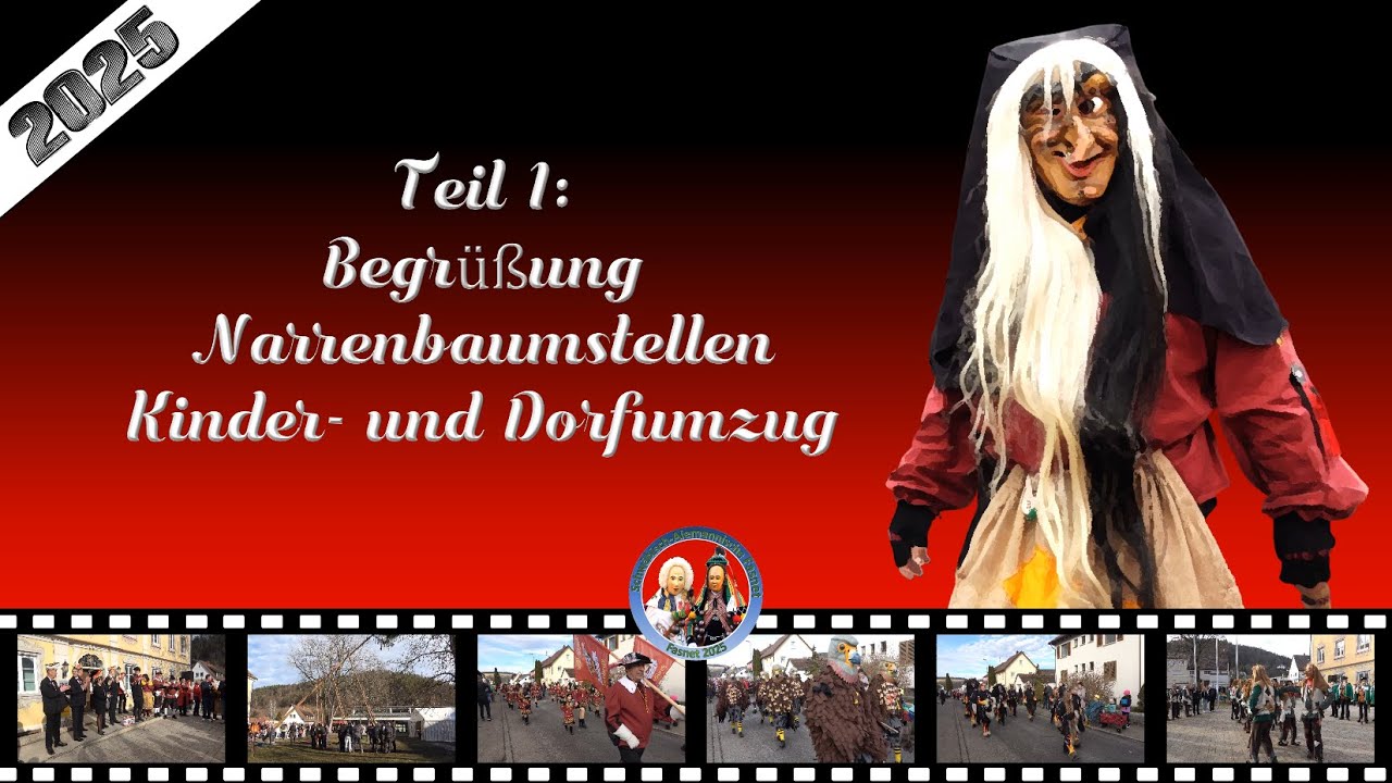 25.01.2025 42. LWK Landesnarrentreffen in Straßberg - Brauchtum am Samstag Teil 1