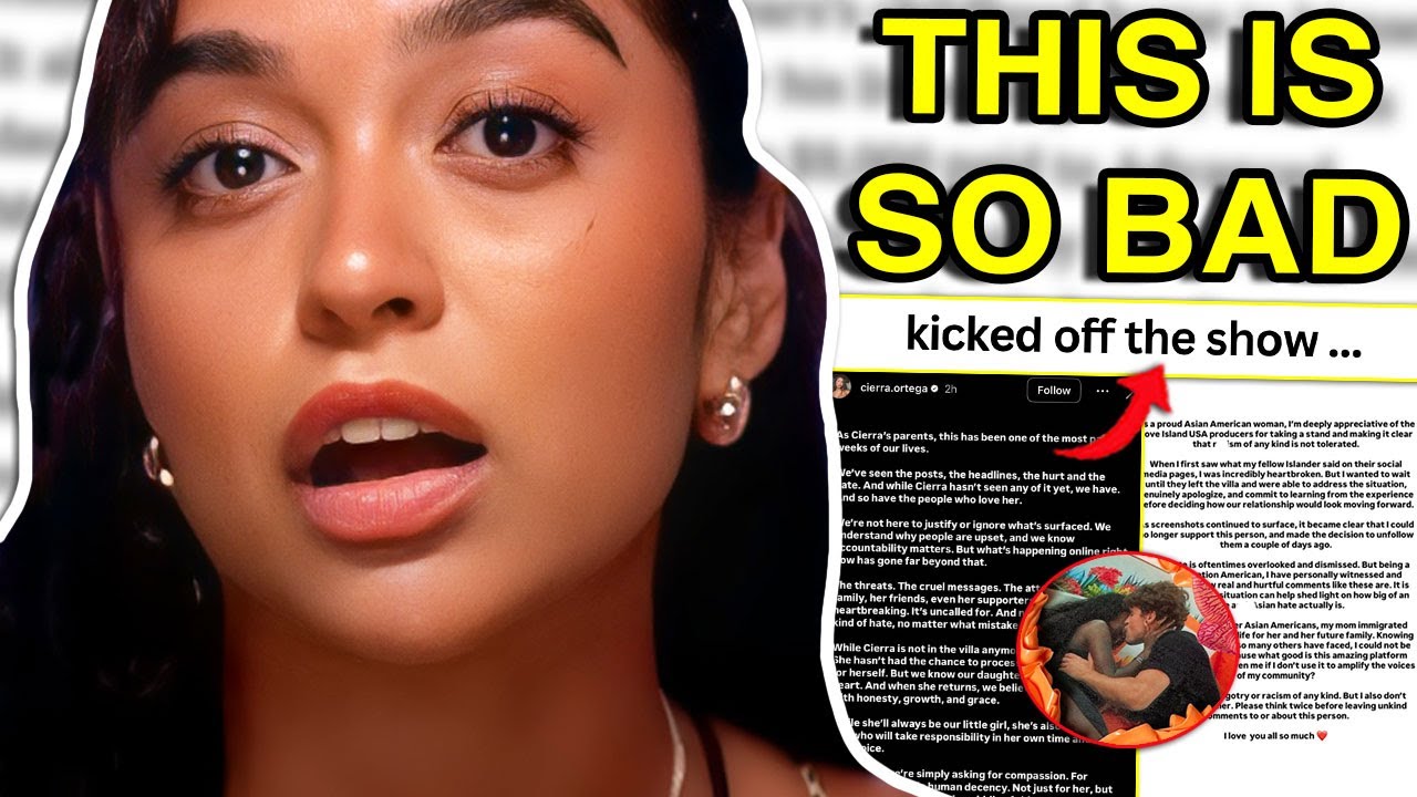 LOVE ISLAND DRAMA GETS CRAZIER ... cierra speaks out