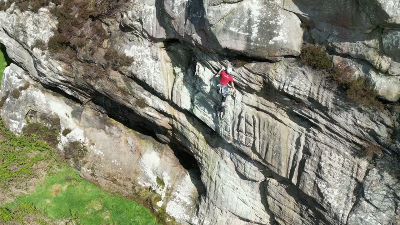 Corby's Crag - Audacity HVS 5a *** (Crag Classic!) - One of the best HVS's in Northumberland?
