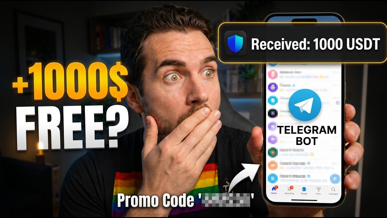 Все тестируют бесплатную криптовалюту в Telegram-боте &mdash; эксперимент по заработку USDT 2026
