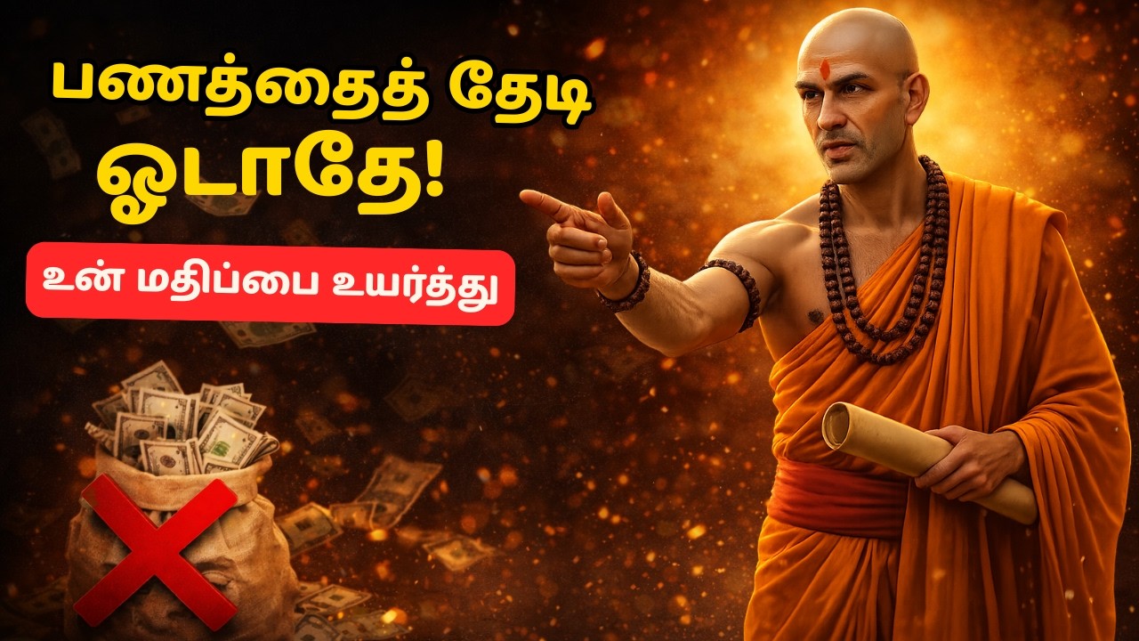 பணம் ஒரு இலக்கு அல்ல! | உன் மதிப்பை உயர்த்தும் சாணக்கியர் ரகசியம் #money
