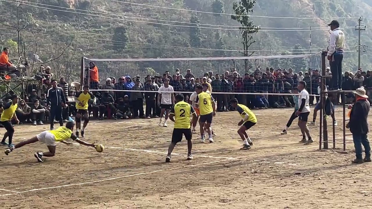 ऐतिहासिक तातोपानि मेला 2082 खुल्ला पुरूस भलिबल फइनल गेम घले हार्वेसटिङ लापु बेसिV/S कालदेवी माछीखोला
