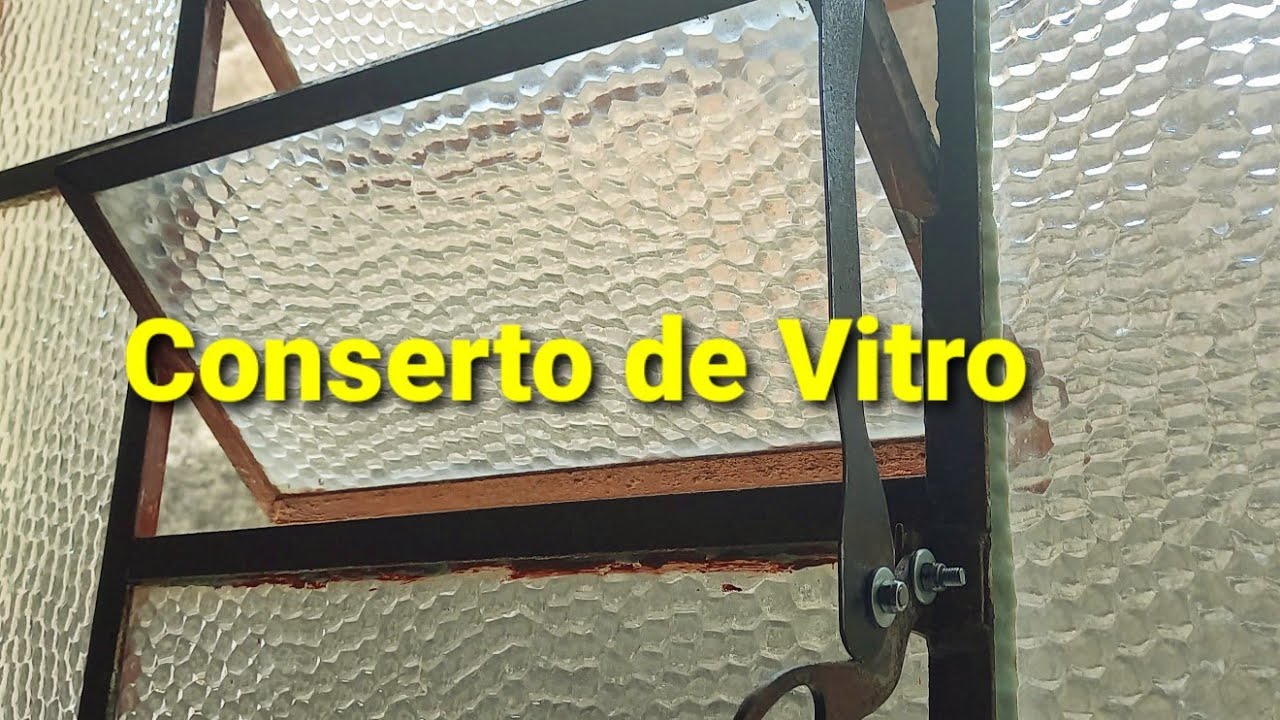 conserto de vitro basculante antigo