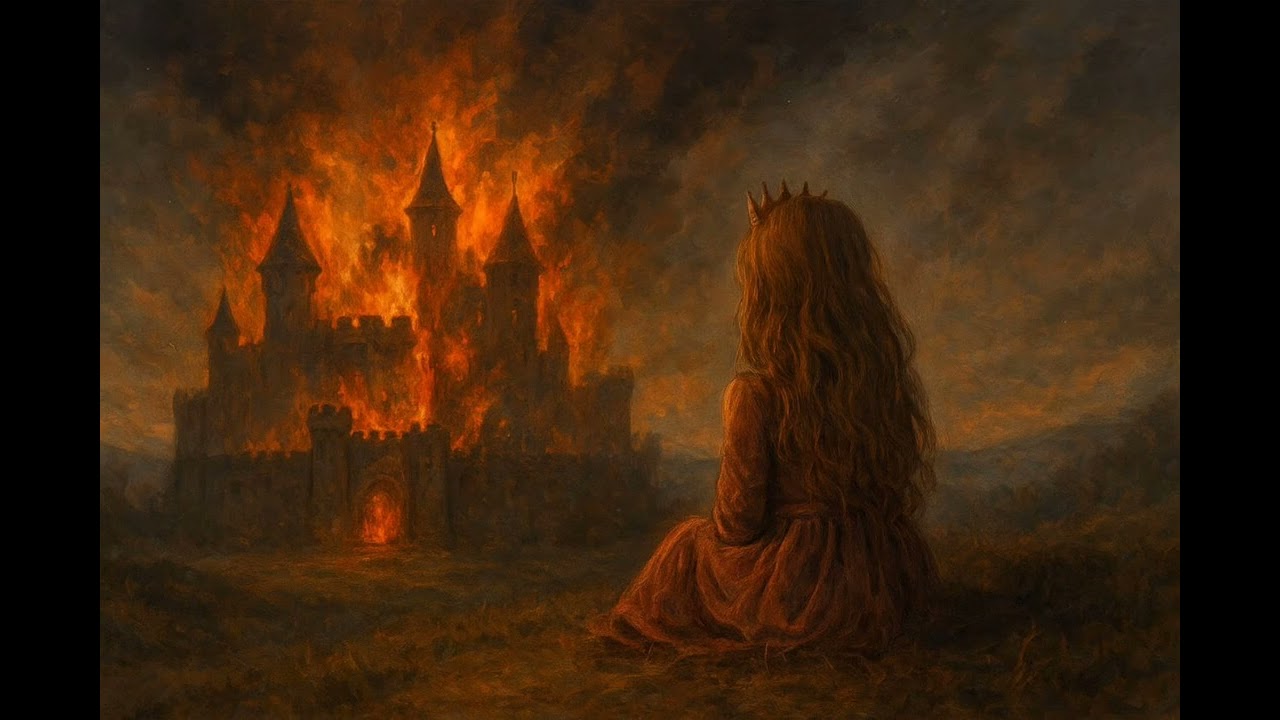 The Princess Outside the Burning Castle 