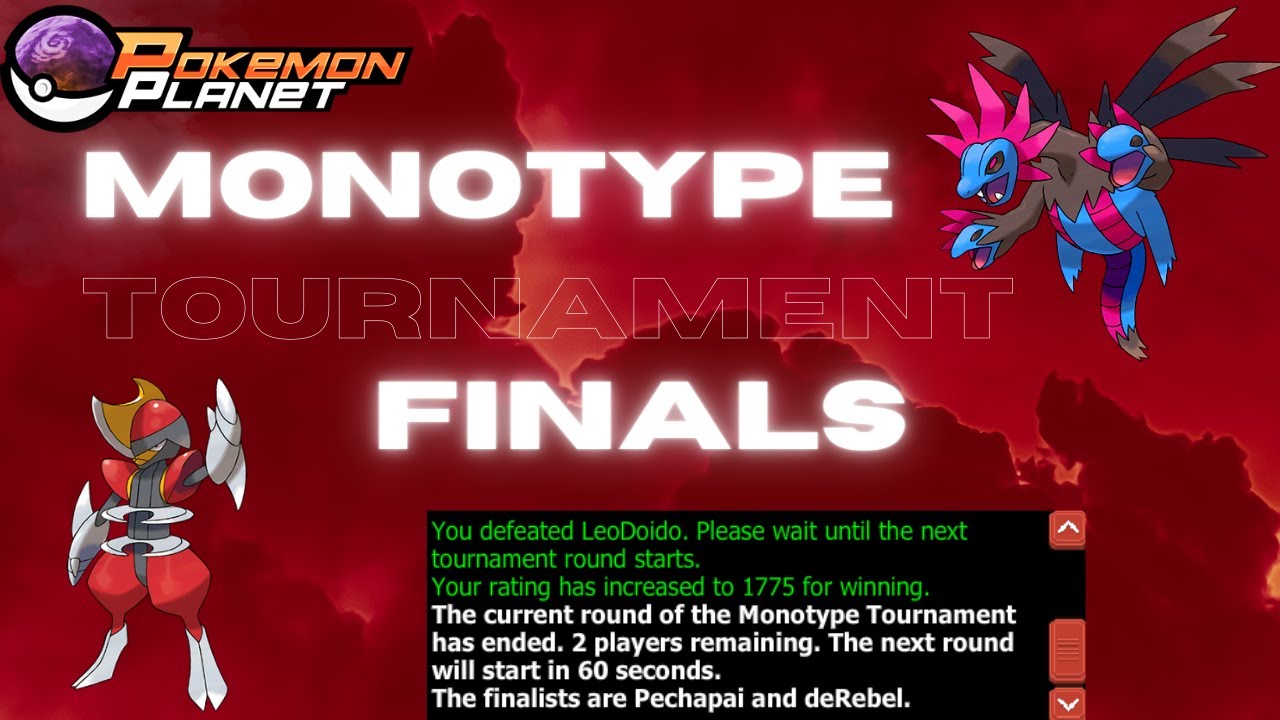 Pokemon Planet - Monotype Tournament Finals!