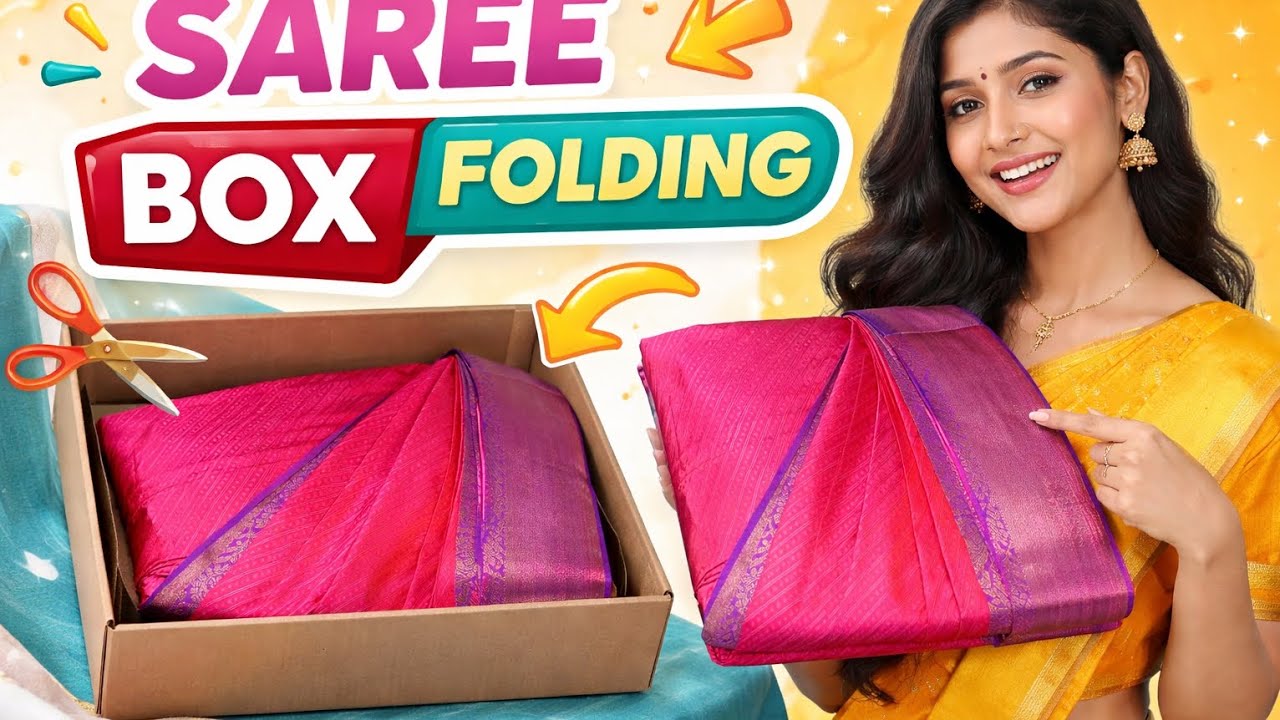 👌Silk Saree Pre Pleating Tricks and TipsIroning and Folding | How to Prepleat Silk Saree@Chaitra-06