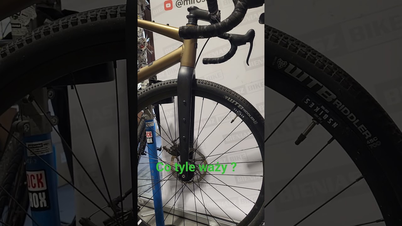 12 kg czy to dobra waga Gravela, Co w nim tyle wqży? To korba i koła  @miroslawbieniasz #gravel