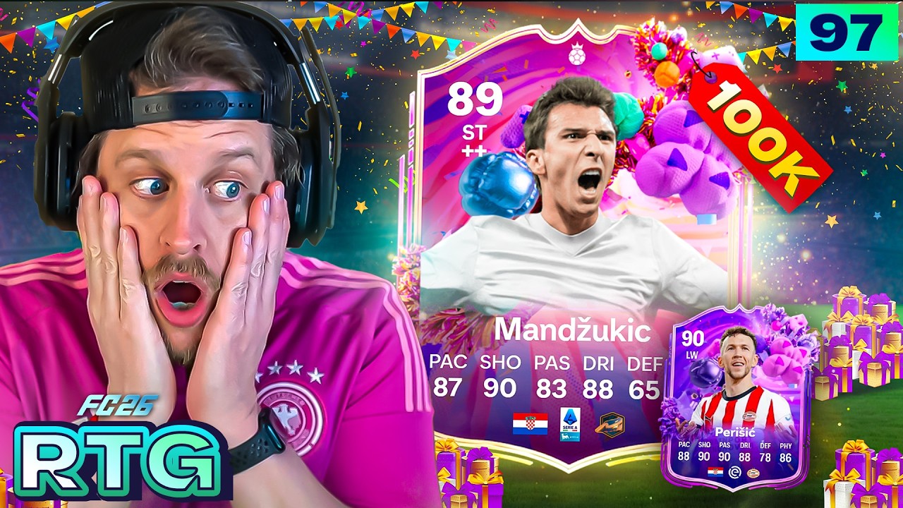 This 100K FUT Birthday Mandzukic is an Auto-Complete!!
