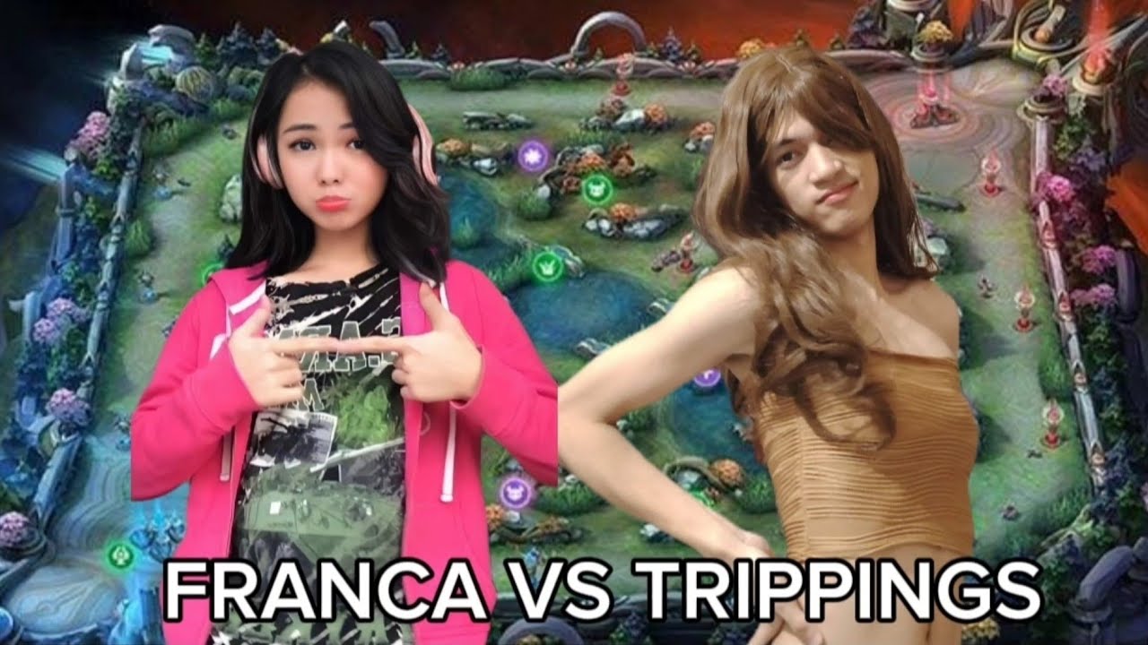FRANCA VS TRIPPINGS THE BATTLE OF WHO IS THE STRONGEST CONTENT CREATOR IN THE PHILIPPINES | MLBB