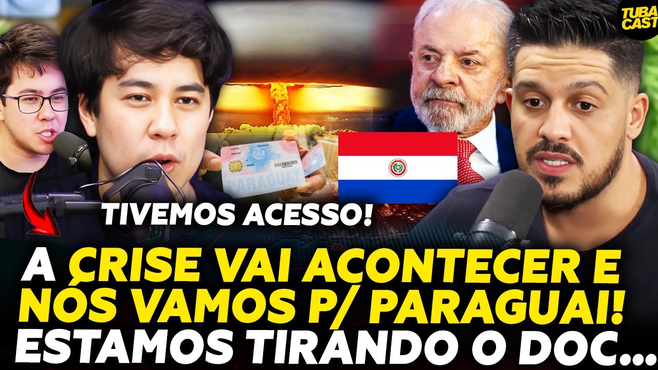 CRISE NO BRASIL LEVARÁ GEMEOS INVESTEM para o PARAGUAI, JÁ ESTÃO TIRANDO OS DOCUMENTOS!