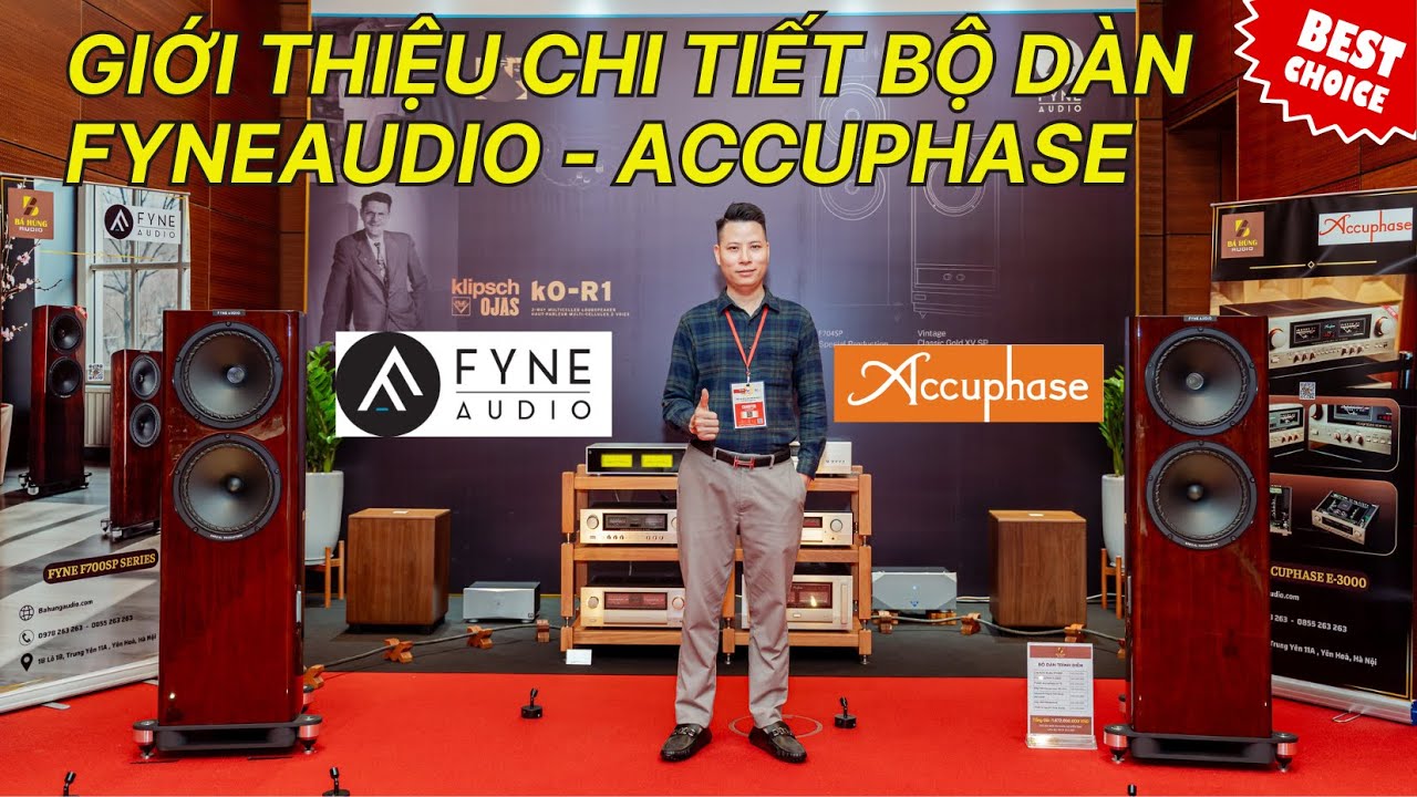 GIỚI THIỆU CHI TIẾT FYNEAUDIO F704 SP PHỐI GHÉP ACCUPHASE  – SETUP THỰC TẾ TẠI PHÒNG NGHE