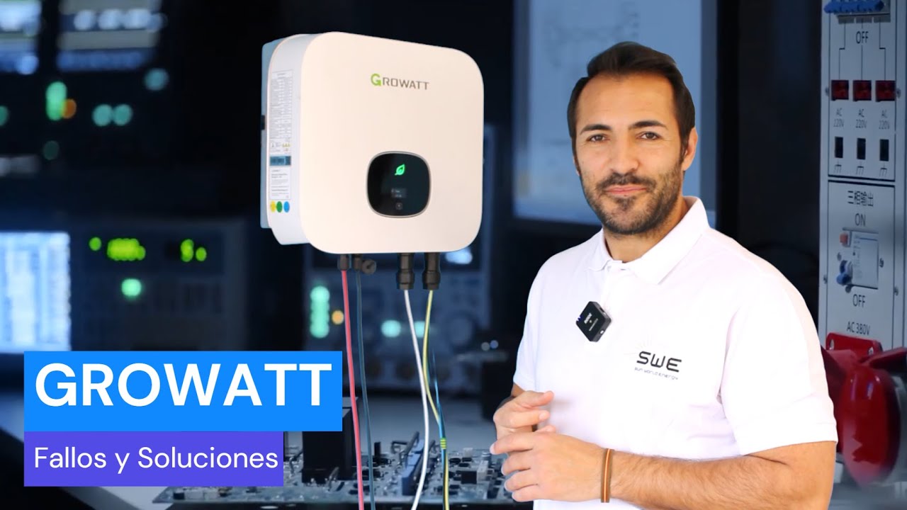 Compilatorio: errores (y soluciones) más comunes en la instalación de inversores solares GROWATT.