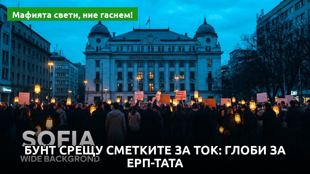 Бунт срещу сметките за ток: Глоби за ЕРП-тата и масови протести в София