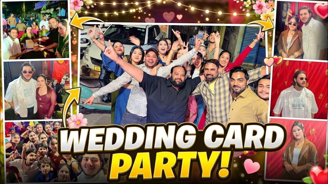 Sanjana Dii Ki Card Party ❤️🥰