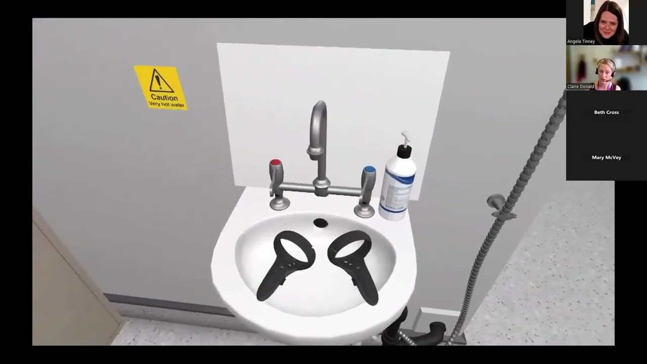 Effective use of Virtual Reality as a teaching tool for developing practical skills.