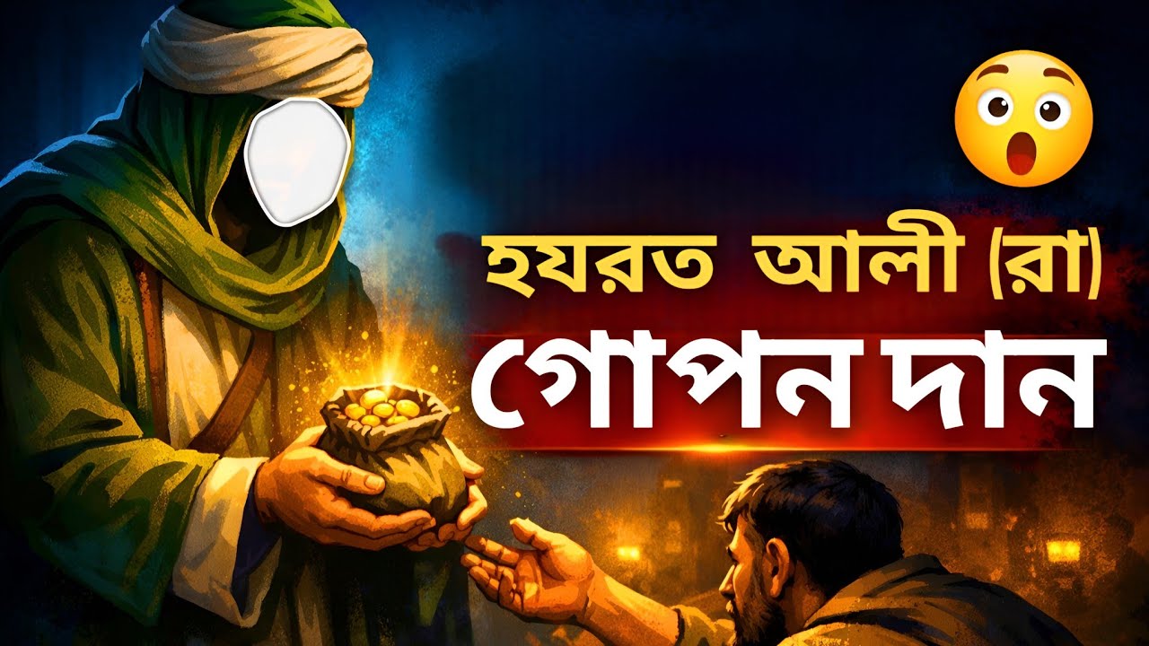 হযরত আলী (রা) রমজান মাসে গোপনে দান করতেন 😭 | অবিশ্বাস্য ইসলামিক গল্প |#islamichistory