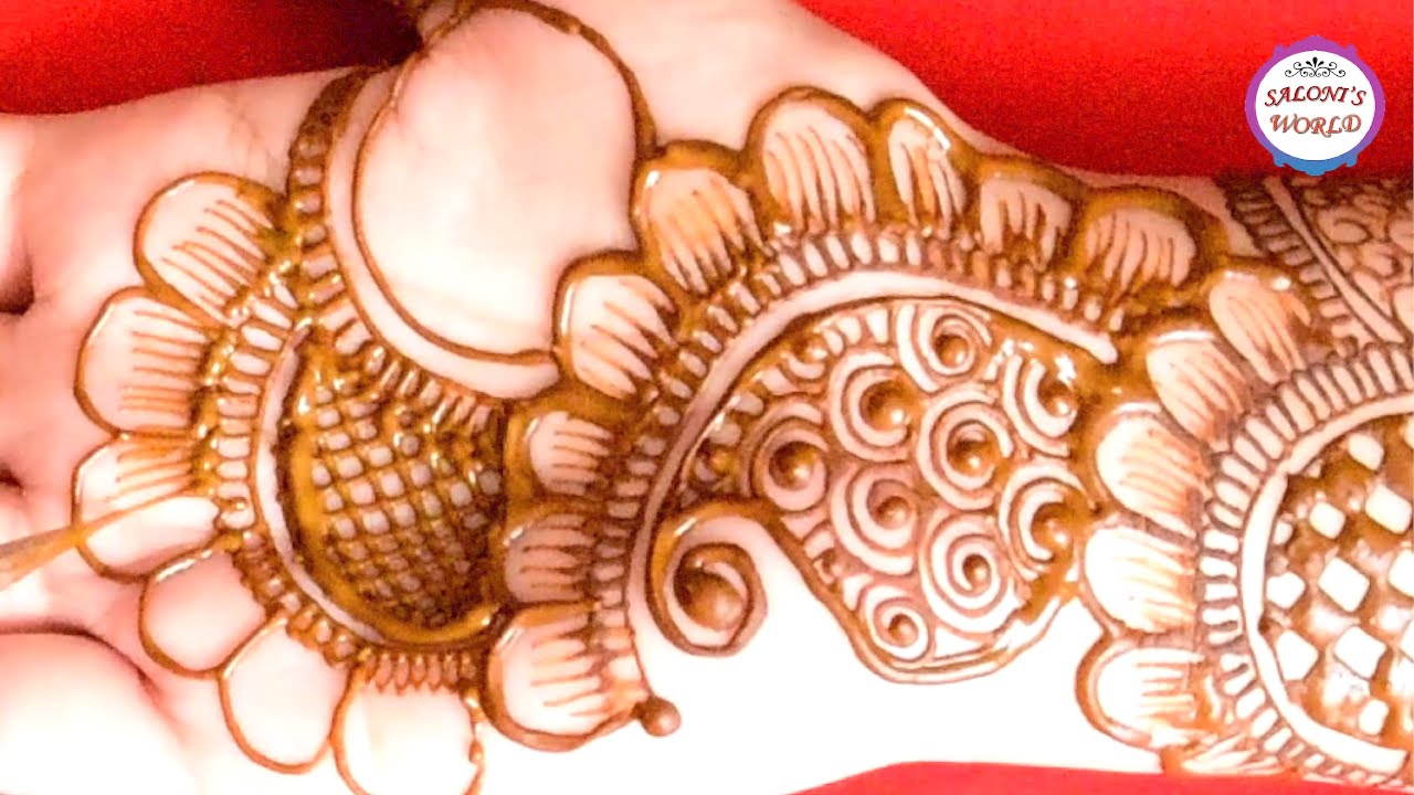 Beautiful Bridal Henna Mehndi Designs for Hands | Arabic Mehndi by Jyoti Sachdeva