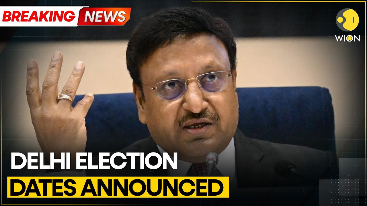 Delhi Assembly Elections Dates Announced: To Vote On Feb 5, Counting On Feb 8 | WION Breaking
