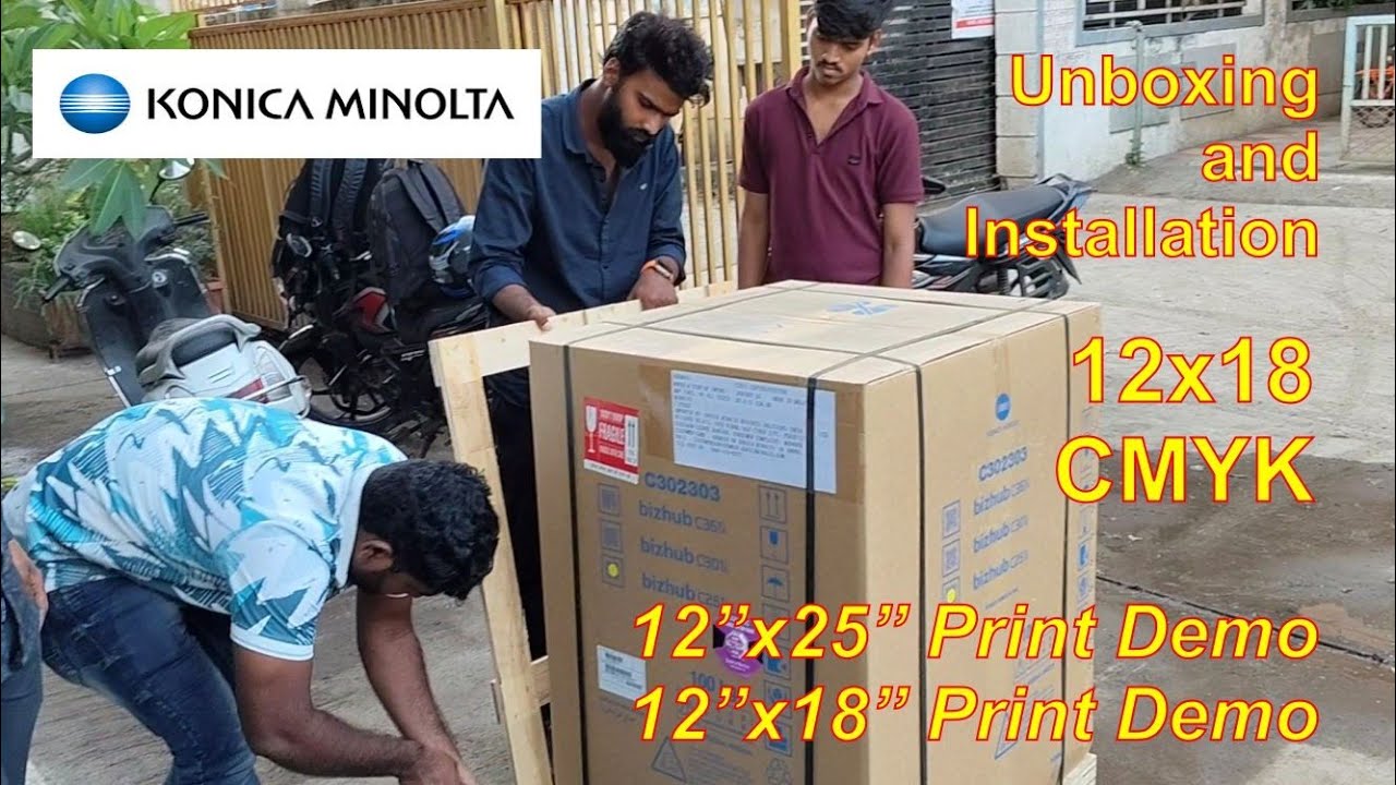 Konica Minolta, Konica Minolta bizhub c251i Unboxing and Installation 9921773324