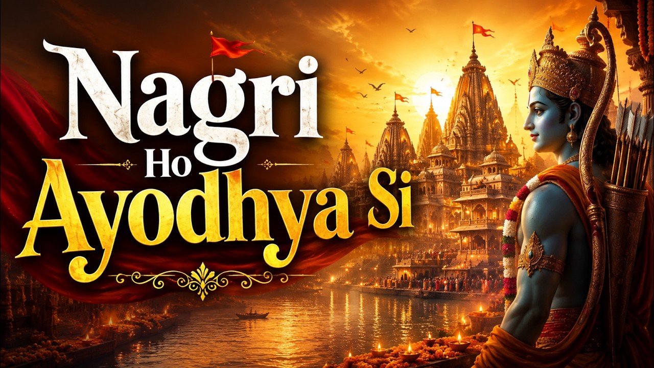 Live : श्री राम भजन - Nagri Ho Ayodhya Si | नगरी हो अयोध्या सी | Raghukul Sa Gharana Ho