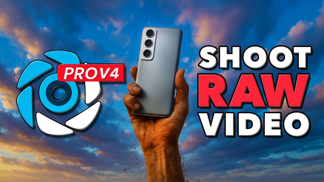 MotionCam Pro V4 Beginner Tutorial | Shoot & Grade RAW Video on Android in 2026