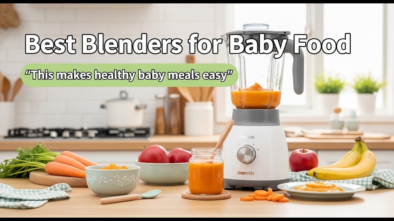 TOP 5 Best Blenders For Baby Food 2026 | The Shocking Truth About Popular Baby Food Blenders
