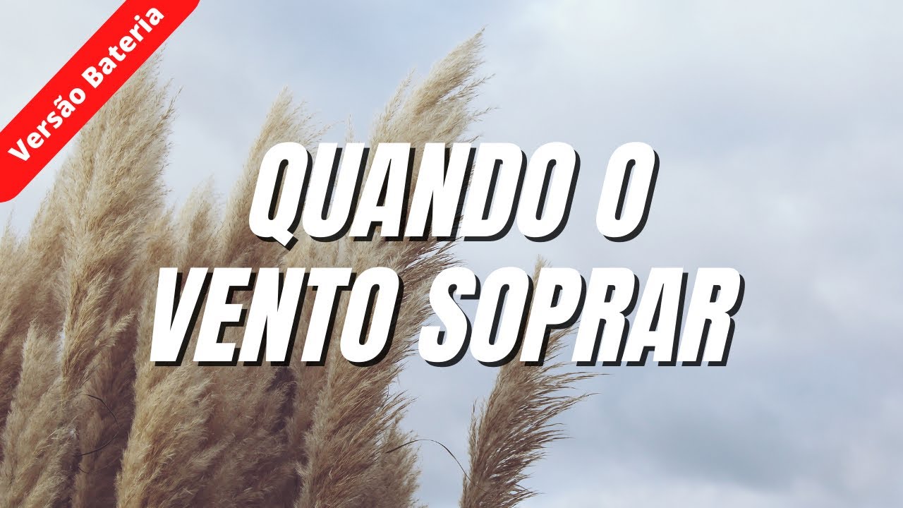 Quando o Vento Soprar- Tino (COVER) | EDGAR FREIRE [Bateria]