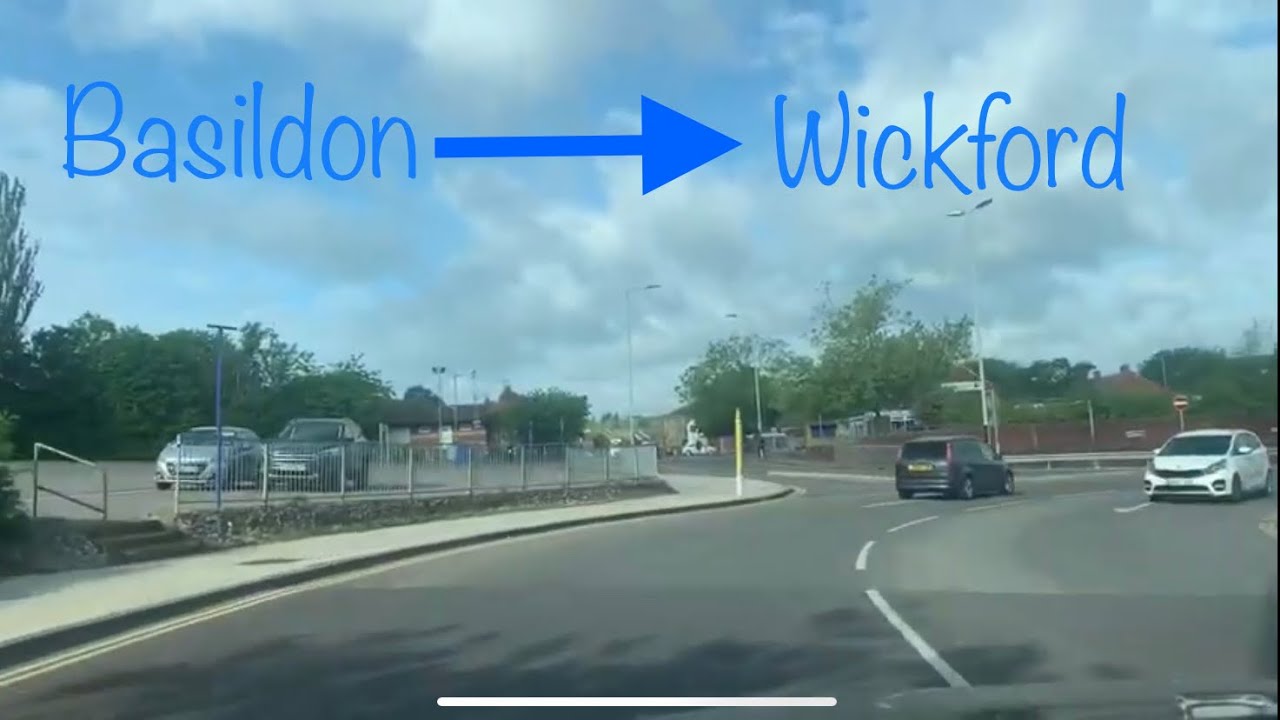 Basildon to Wickford by Road 🛣 🚙