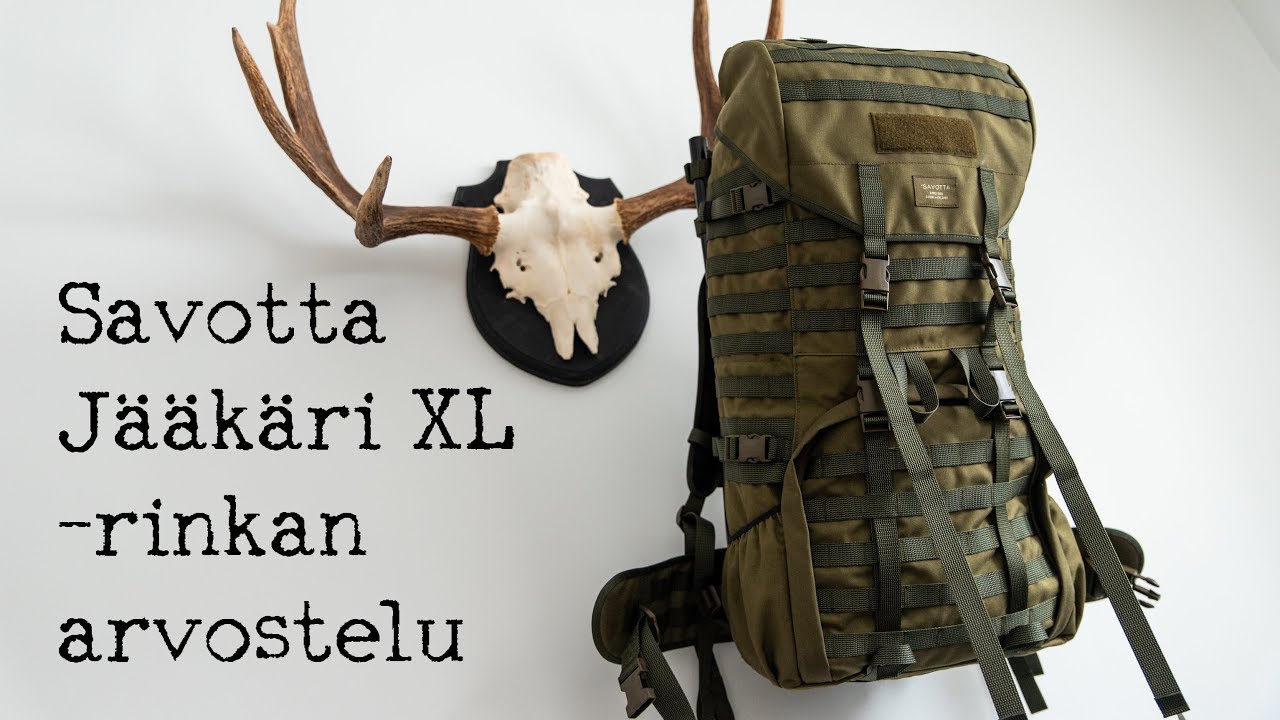 Savotta Jääkäri XL -rinkan testi ja arvostelu