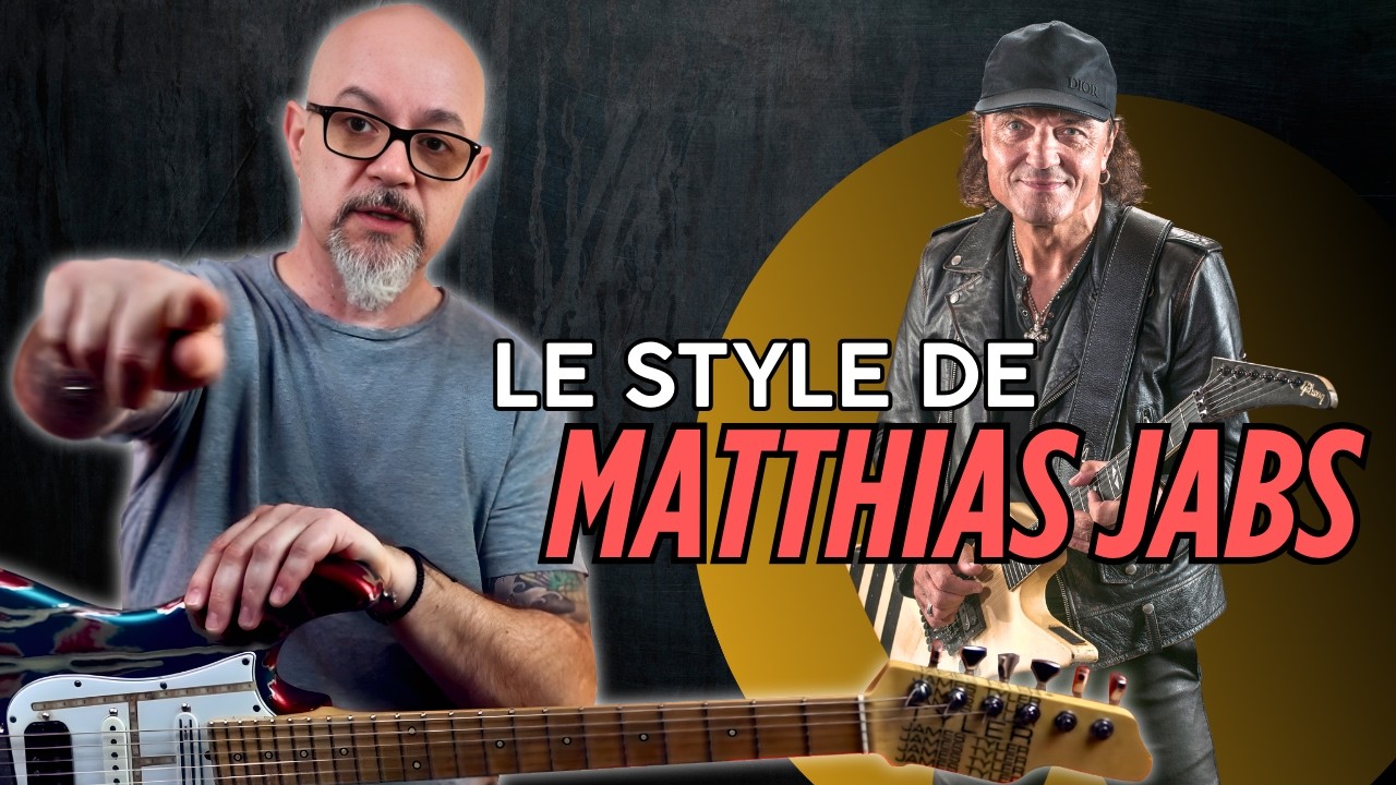 Le style de MATTHIAS JABS - Jean Fontanille - Guitare Xtreme Magazine #153