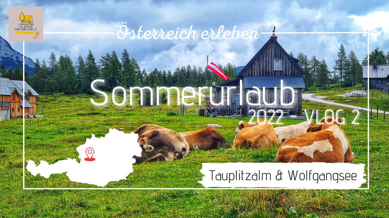 Urlaub mit Hund in Österreich - Sommer 2022 - Tauplitzalm / Strobl am Wolfgangsee - VLOG#2