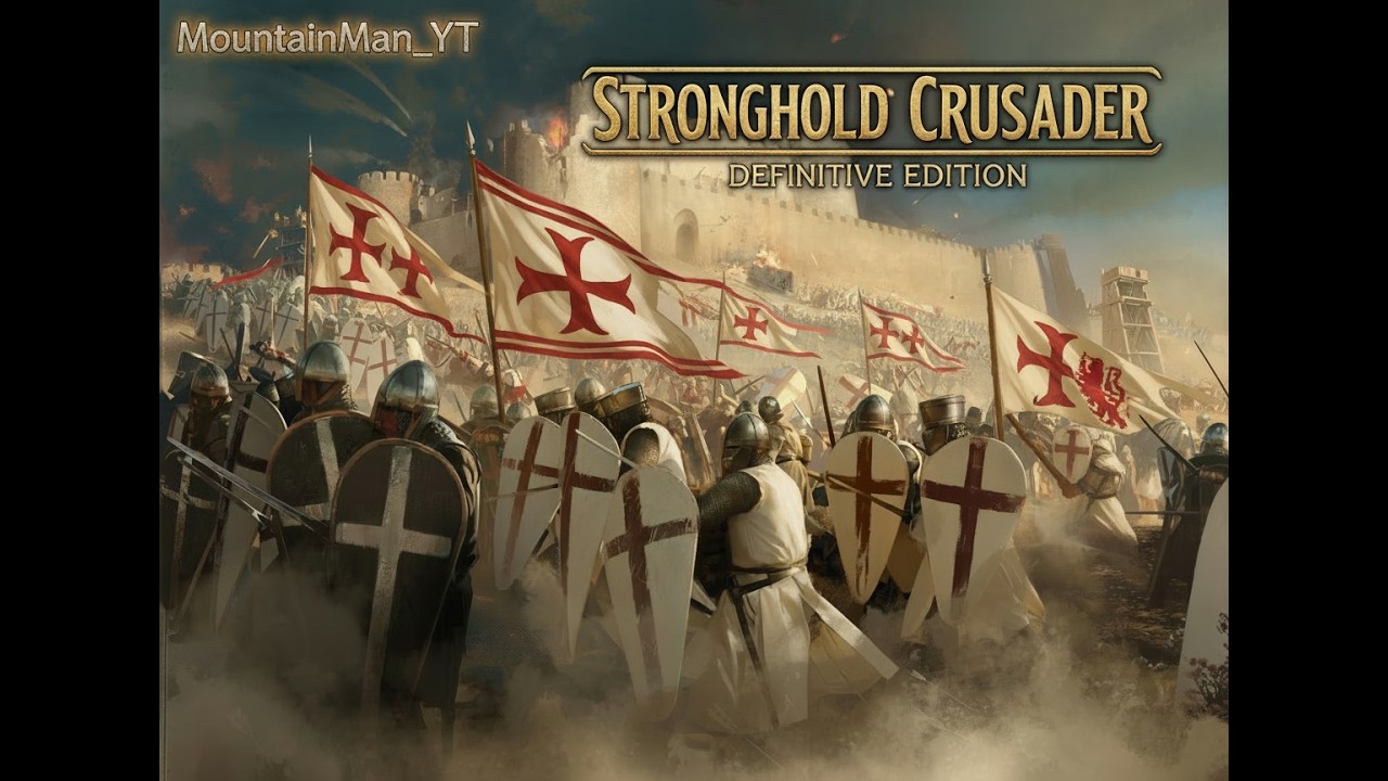 Stronghold Definitive Edition / Kreuzzug / Das Steinerne Tal 1 vs 3 Schweine Money Speedrun / Layout