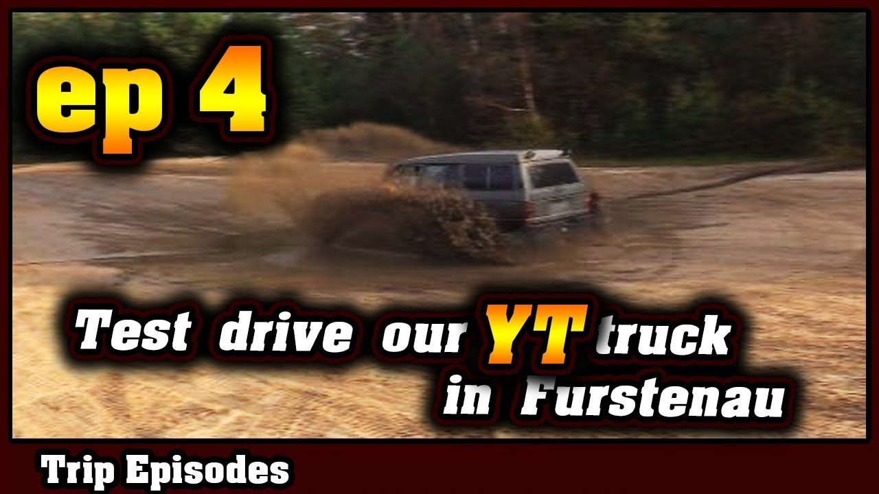 Offroad day in Furstenau Germany. Toyota Land Cruiser HJ61 4x4 rijden Duitsland.