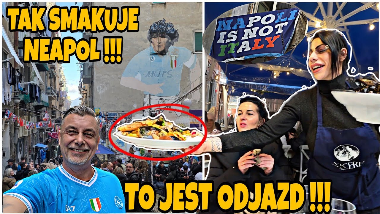 ZAKOCHALIŚMY SIĘ W NEAPOLU! Jedzenie OBŁĘDNE, śpiewy, tańce&hellip; zostałem kibicem Napoli 💙🇮🇹