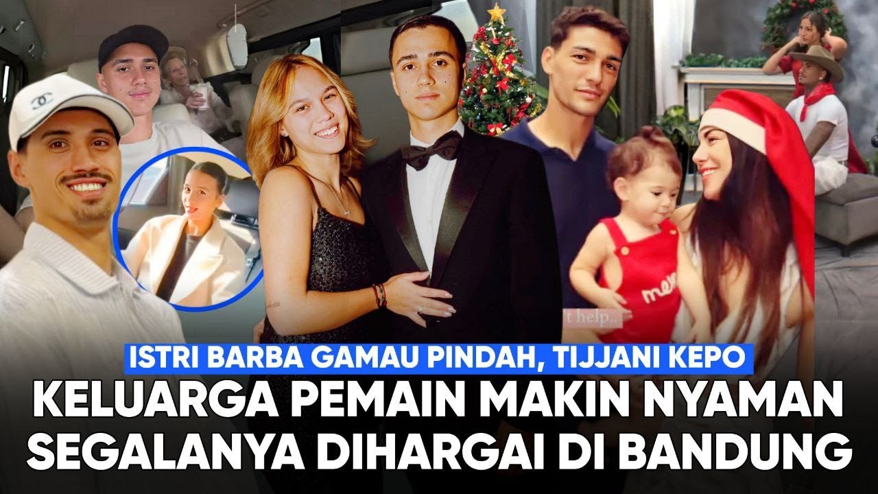 Adik Cewek & Oma Eliano Libur Natal di Bandung, Tijjani Tersentuh! Barba Nyaman Stay Dirayu Istri