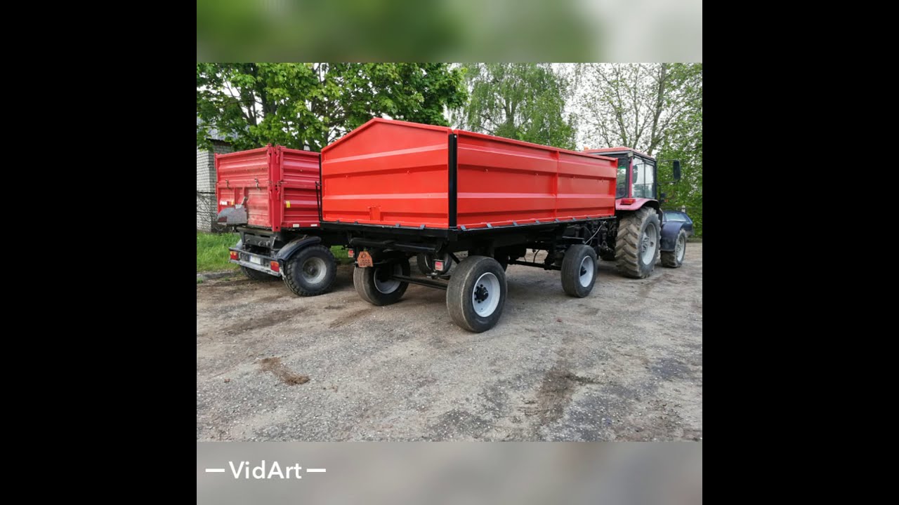 Priekabos 2pts4 remontas naujo kūzavo gamyba 2020 Trailer repair