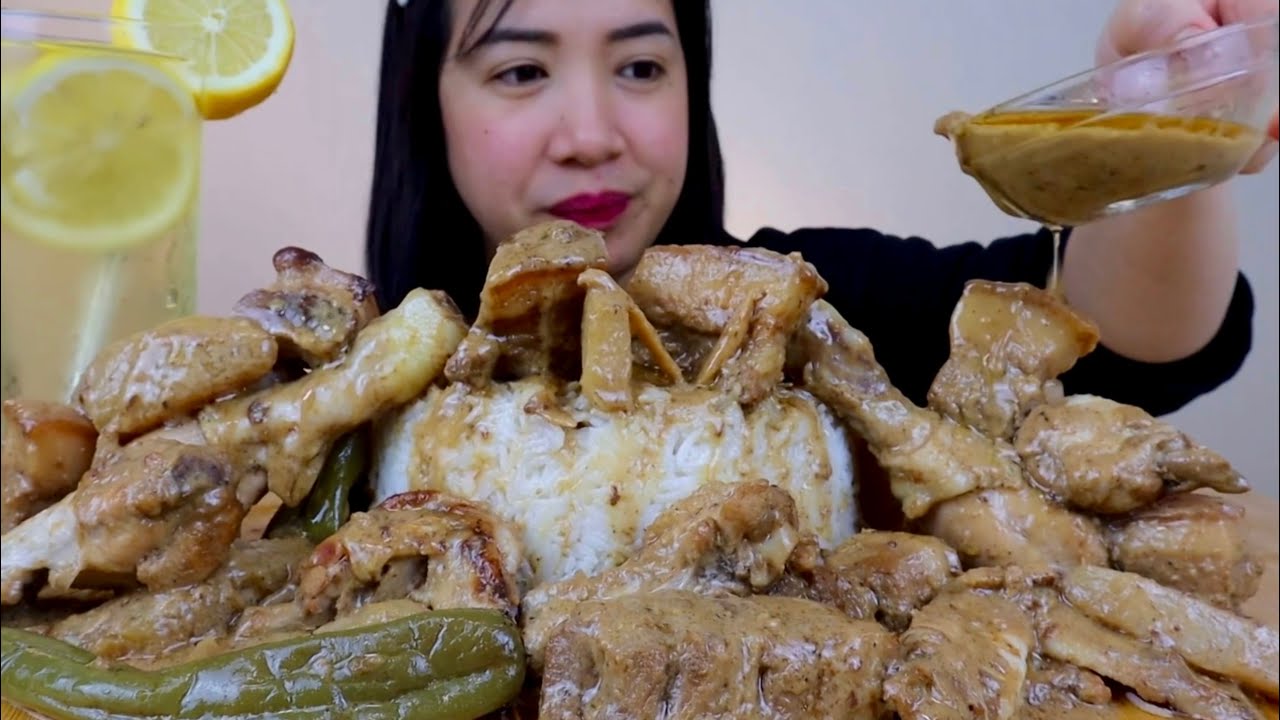 “PAKALASTE” BATANGAS ADOBO SA GATA | PINOY FOOD | MUKBANG WITH RECIPE