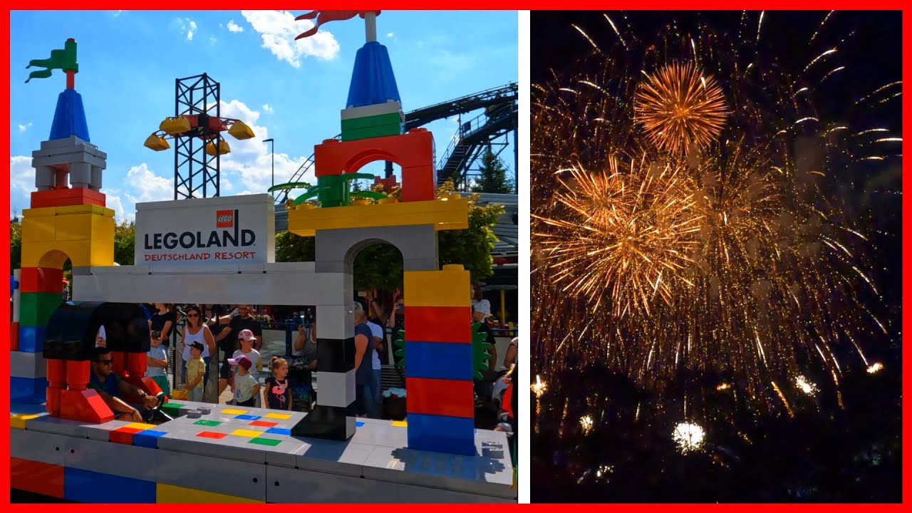 20 Jahre Legoland Deutschland 2022 mit großem Feuerwerk und Parade + Piraten Show | Papas Vlog