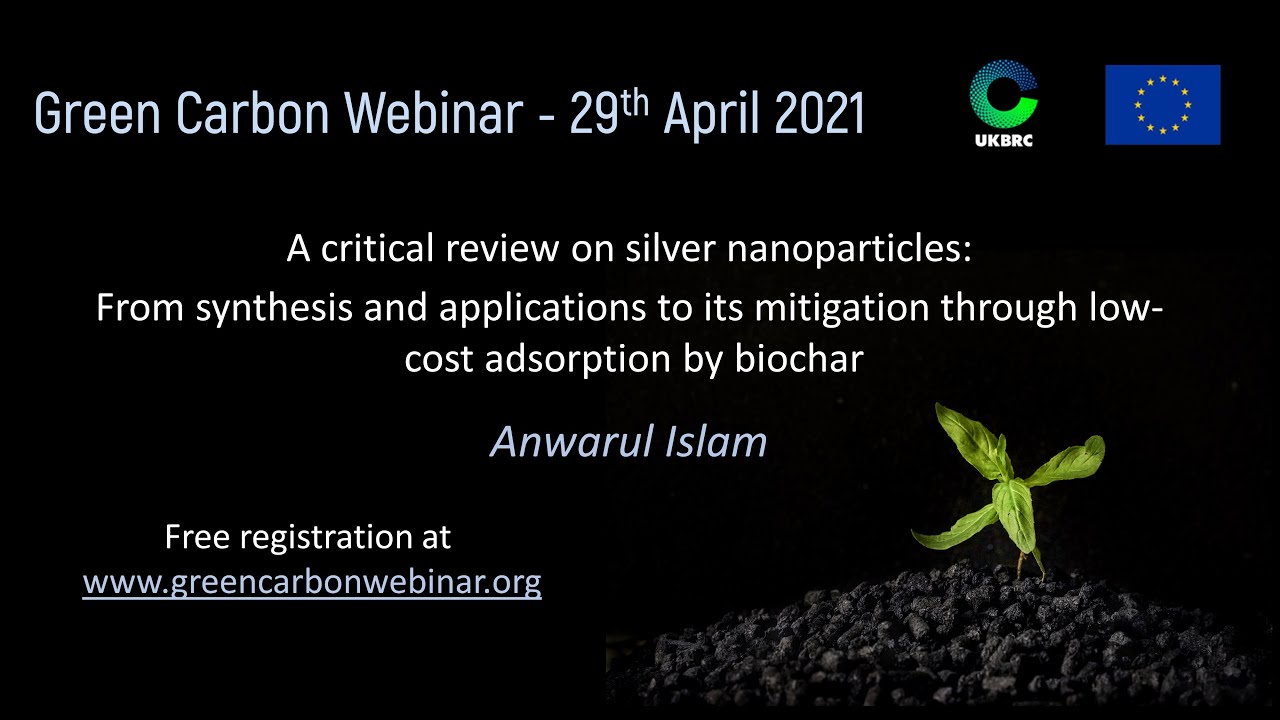 59. Green Carbon Webinar - A critical review of silver nanoparticles