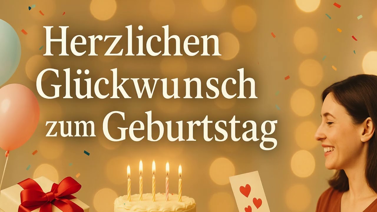 Herzlichen Glückwunsch zum Geburtstag – Die schönsten Wünsche & Ideen für deine Grüße