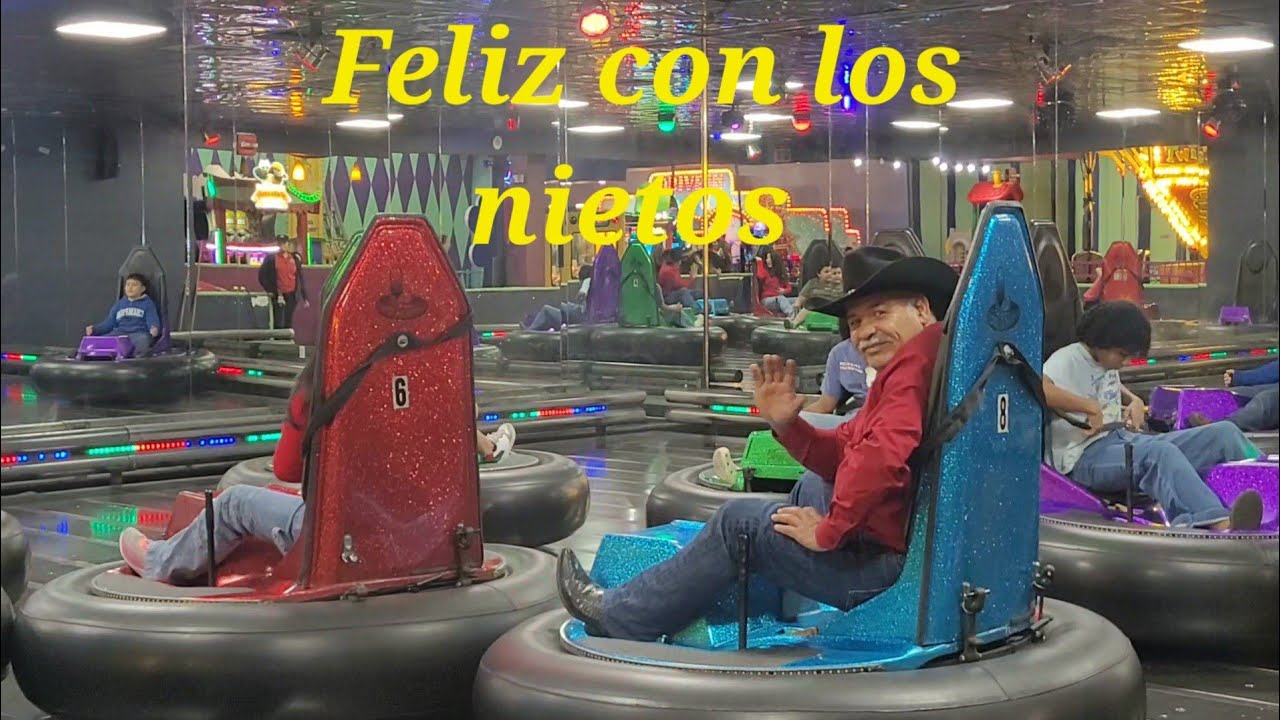 Feliz con los nietos