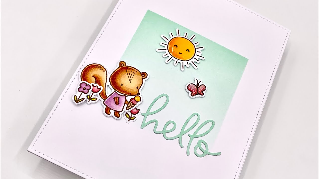 HELLO BLUEBIRD CHALLENGE: Hello Bluebird - Park Play (#hellobluebirdcolorchallenge1)