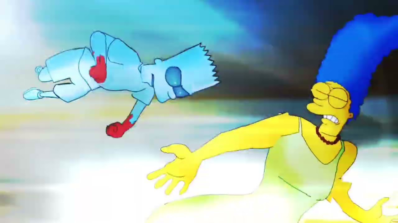 FROZEN BART ANIMATION | YOU VS HOMER ROBLOX