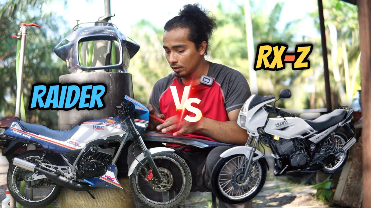 Perbezaan Rxz & Honda Raider..Repair Coverset Patah