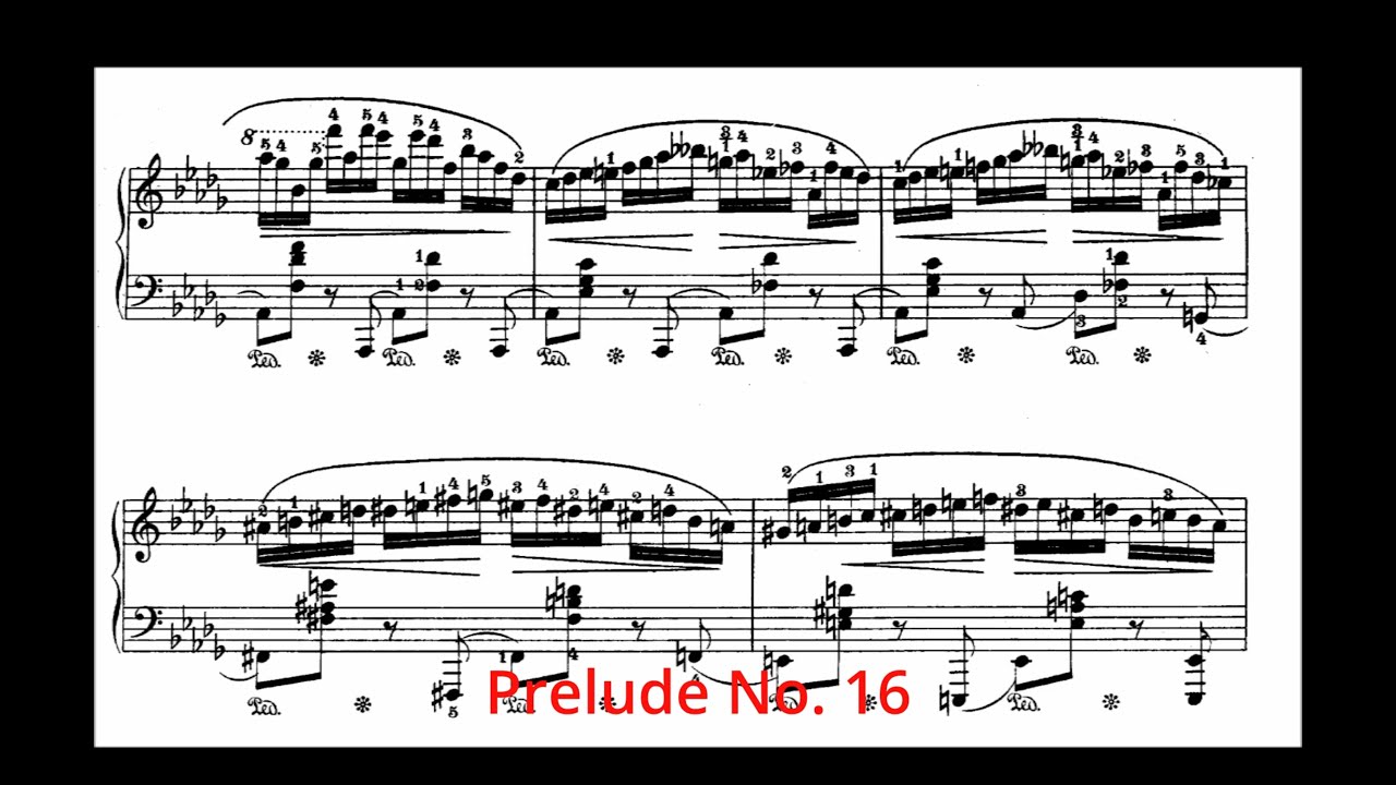 Chopin Preludes Op. 28: Ranked by Difficulty