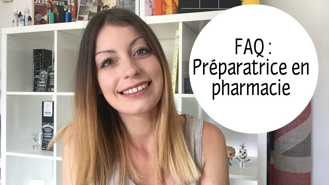 MON METIER DE PREPARATRICE EN PHARMACIE
