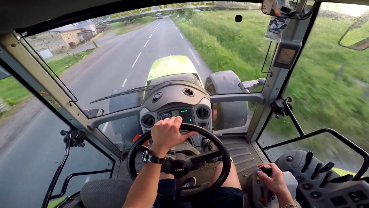 Venez faucher avec moi pour les ensilages d’herbe 2018! [GoPro]