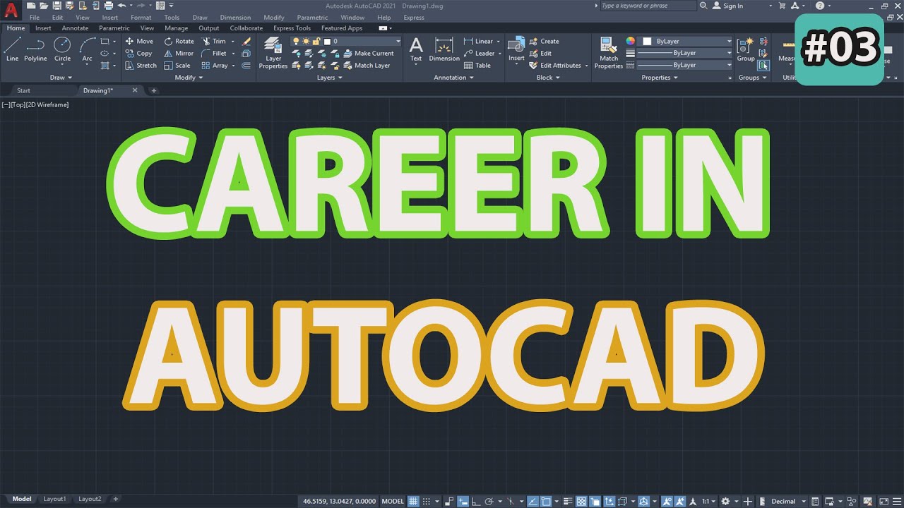 #03 Career And Jobs In Autocad | Freelancing With Autocad | Beginner Course | Cad Gizmo